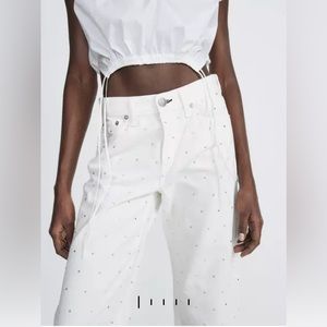 NWT Rag & Bone Baggy Dre - White Jewel
Low-Rise Rigid Jean, size 28 orig $295.00